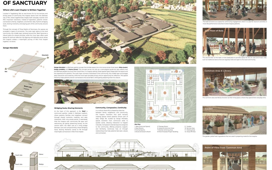 Mahasiswa Arsitektur UNPAR Raih Honorable Mention pada Sayembara Desain Hospice Builder 2025